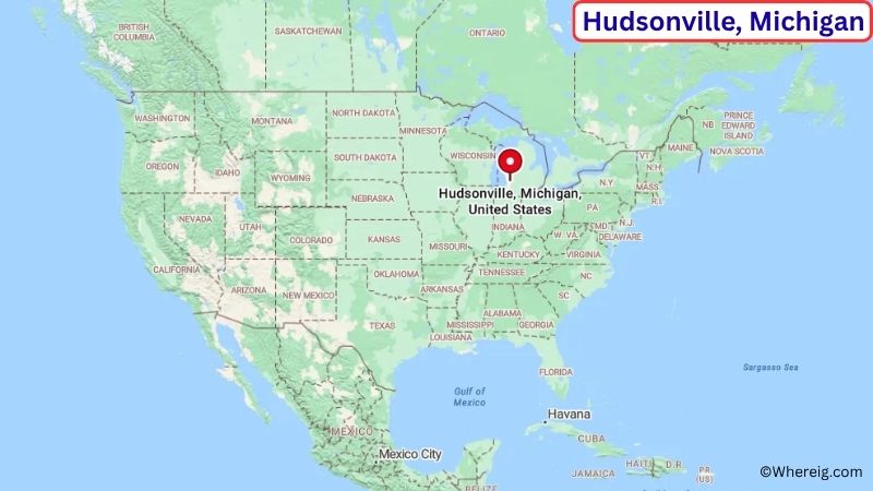 Where is Hudsonville Located in Ottawa County, Michigan