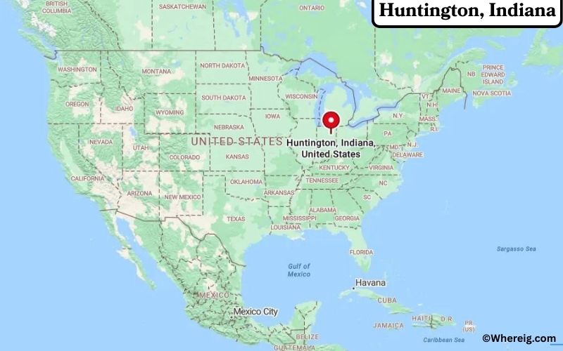 Where is Huntington, Indiana
