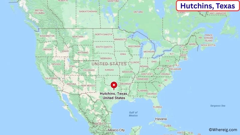 Where is Hutchins Located in Dallas County, Texas