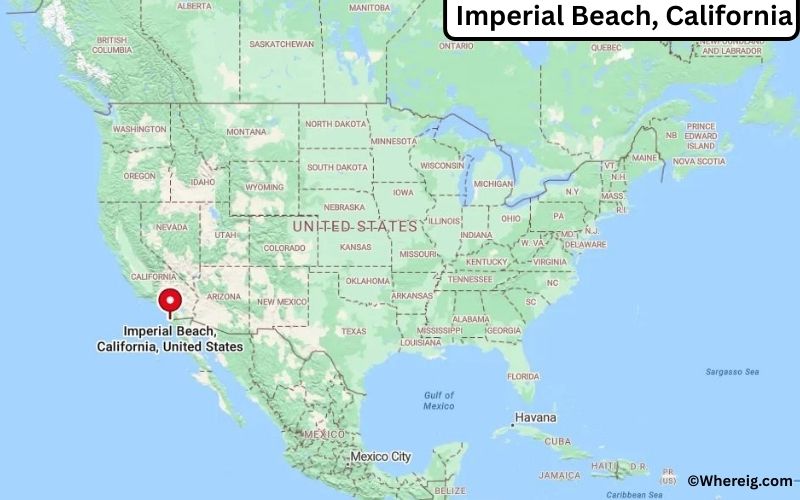 Where is Imperial Beach Located in San Diego, California