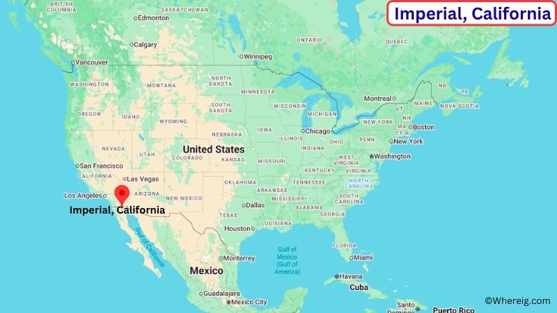 Where is Imperial Located in Imperial County, California