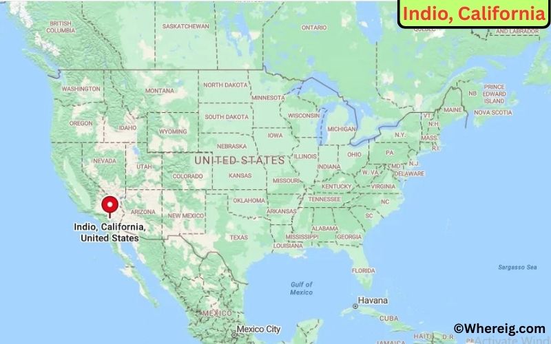 Where is Indio Located in Riverside, California