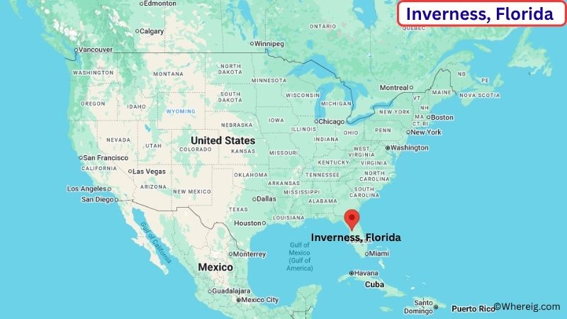 Where is Inverness Located in Citrus County, Florida