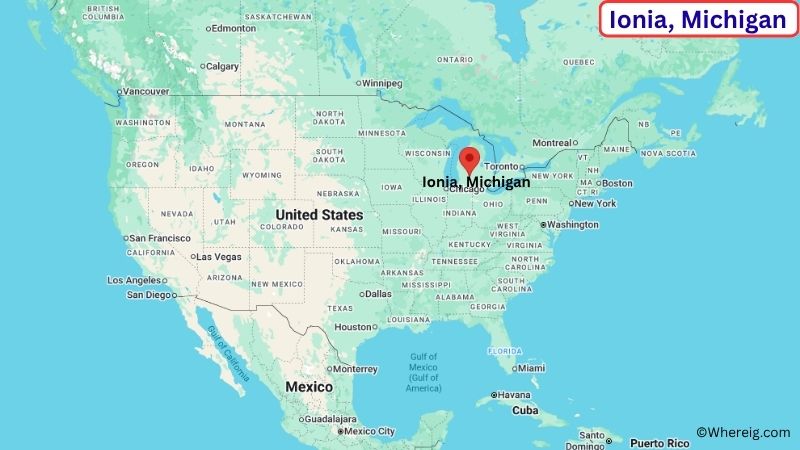 Where is Ionia Located in Ionia County, Michigan