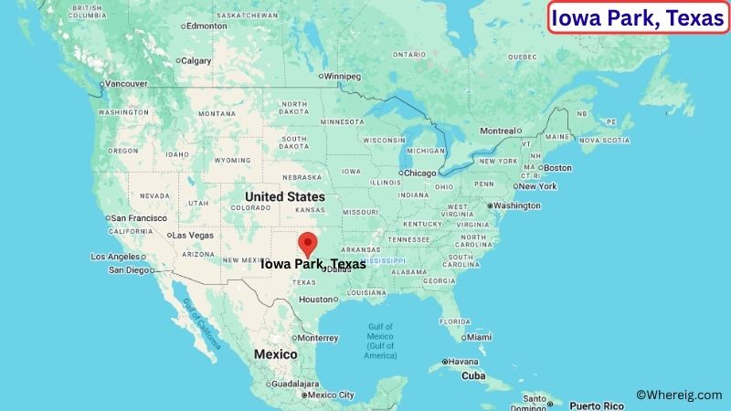 Where is Iowa Park Located in Wichita County, Texas