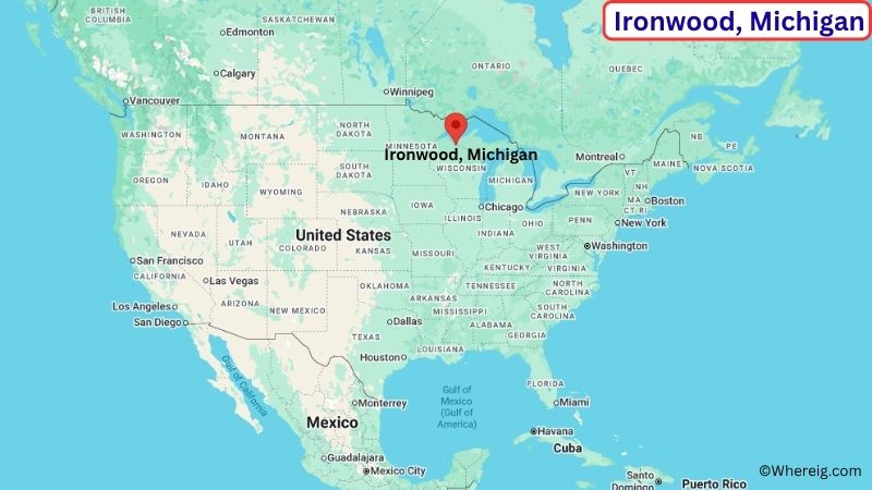 Where is Ironwood Located in Gogebic County, Michigan
