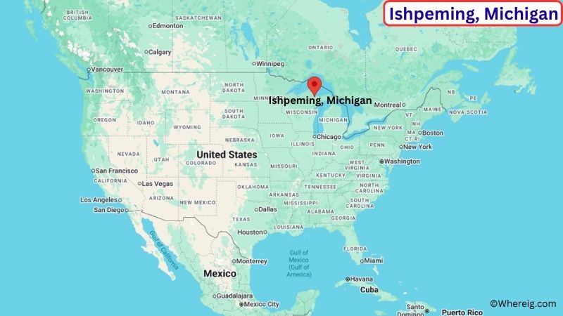 Where is Ishpeming Located in Marquette County, Michigan