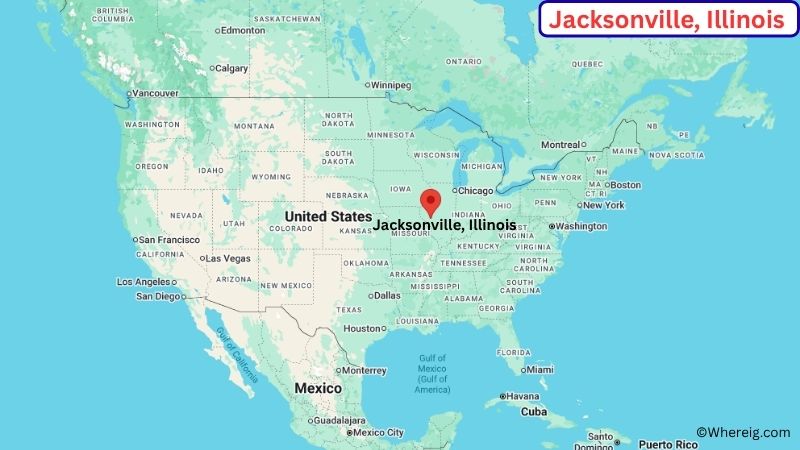Where is Jacksonville Located in Morgan County, Illinois