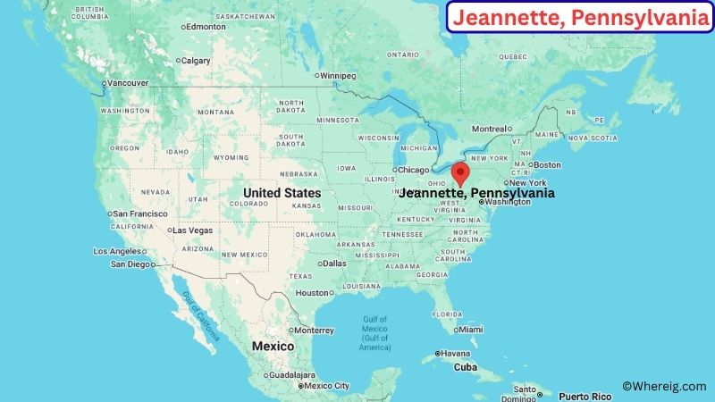Where is Jeannette Located in Westmoreland County, Pennsylvania