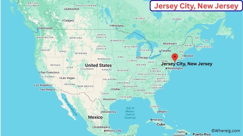 Where is Jersey City Located in Hudson County, New Jersey