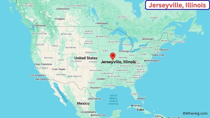 Where is Jerseyville Located in Jersey County, Illinois