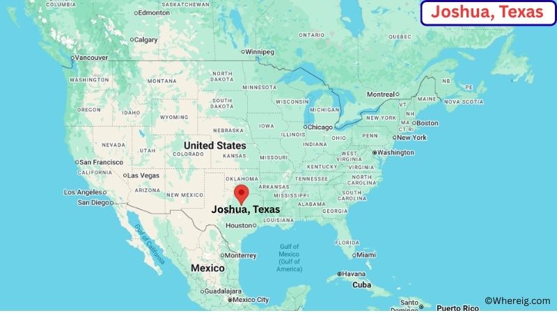 Where is Joshua Located in Johnson County, Texas
