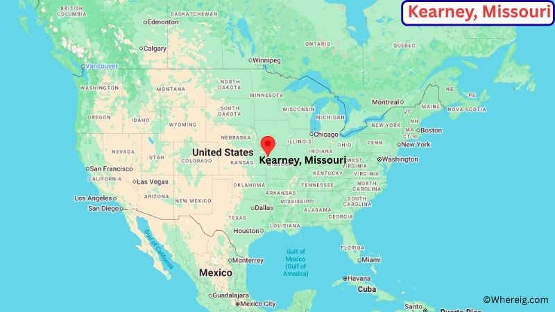 Where is Kearney Located in Clay County, Missouri