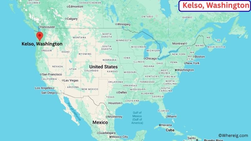 Where is Kelso Located in Cowlitz County, Washington