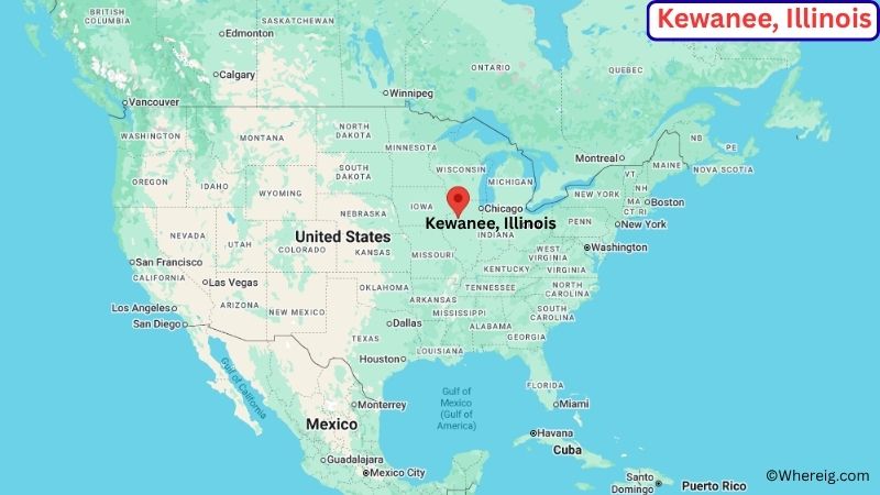 Where is Kewanee Located in Henry County, Illinois