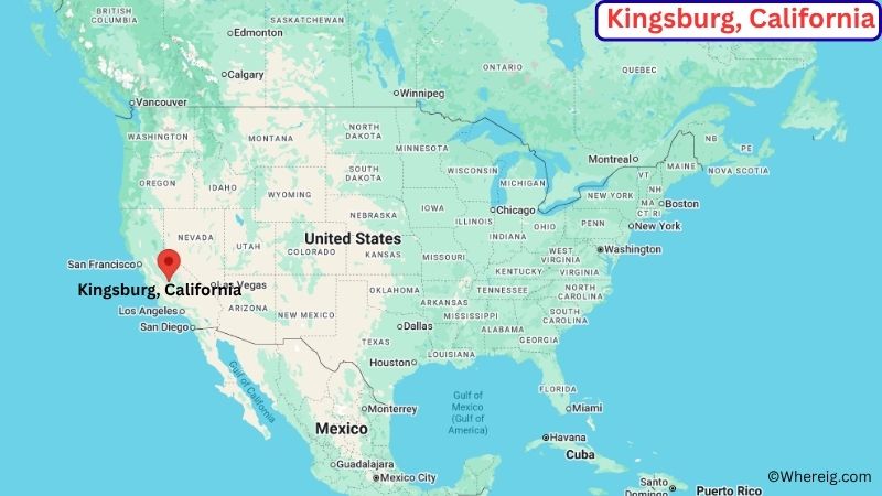 Where is Kingsburg Located in Fresno County, California
