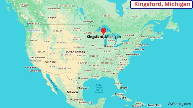 Where is Kingsford Located in Dickinson County, Michigan