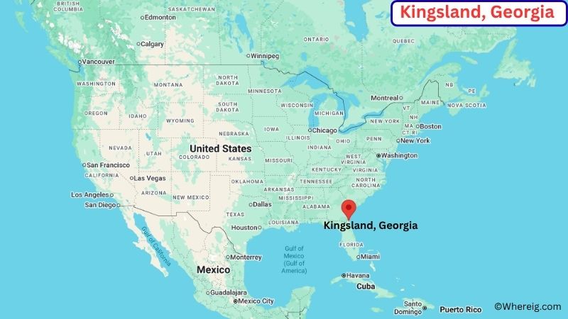 Where is Kingsland Located in Camden County, Georgia