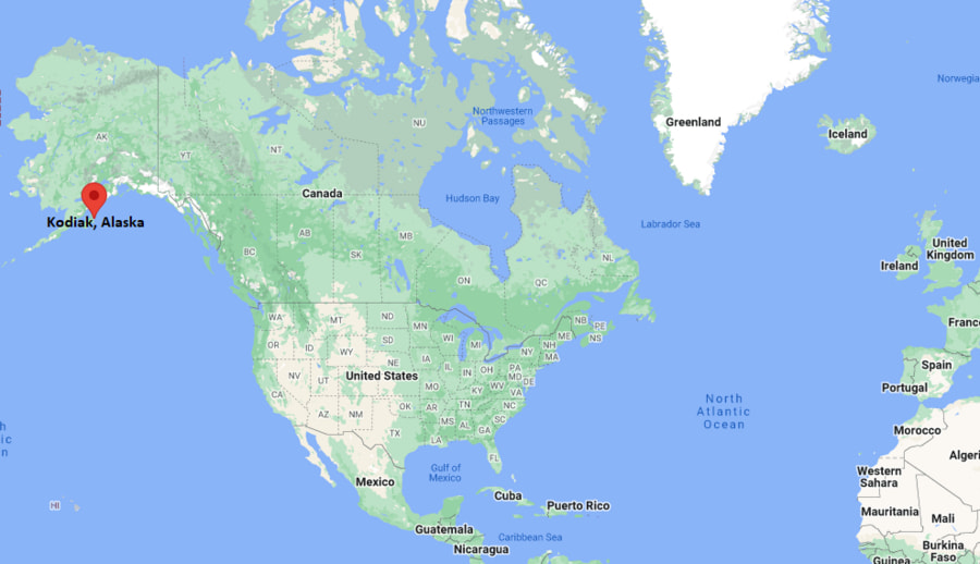 Where is Kodiak, Alaska