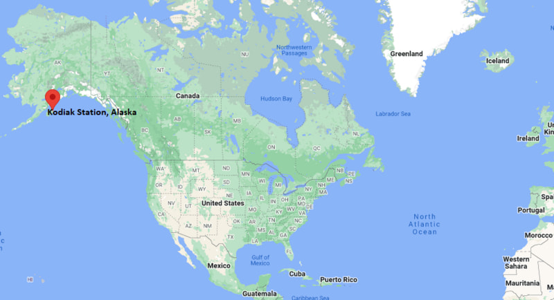 Where is Kodiak Station, Alaska