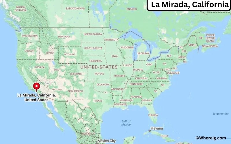 Where is La Mirada Located in Los Angeles, California