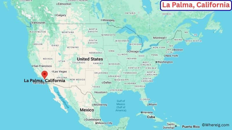 Where is La Palma Located in Orange County, California