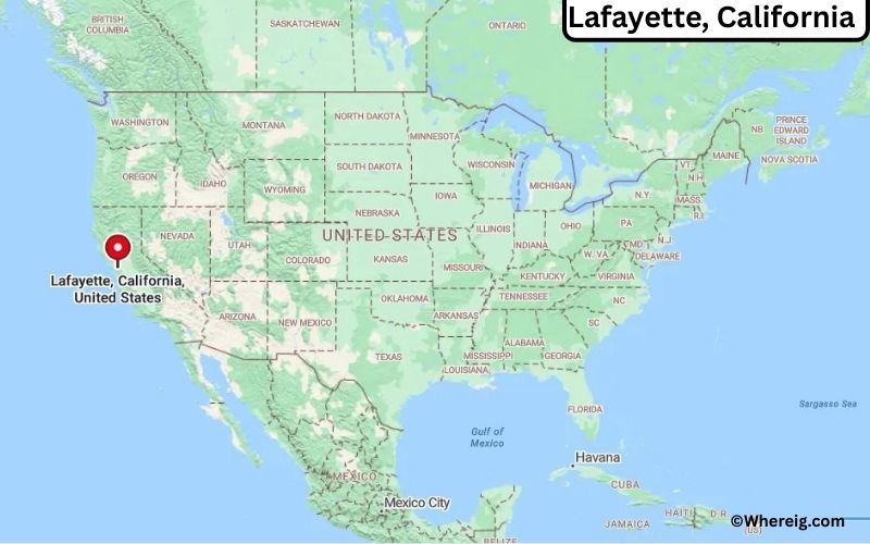 Where is Lafayette Located in Contra Costa, California