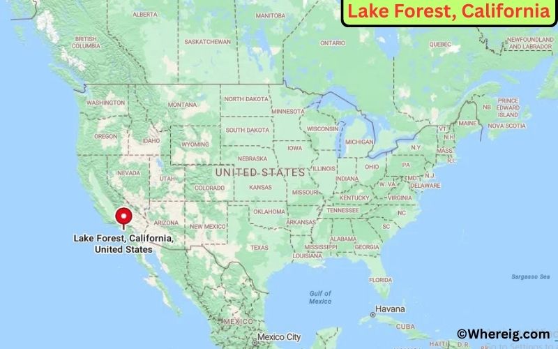 Where is Lake Forest Located in Orange, California