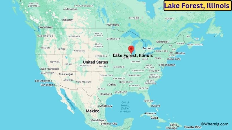 Where is Lake Forest Located in Lake County, Illinois