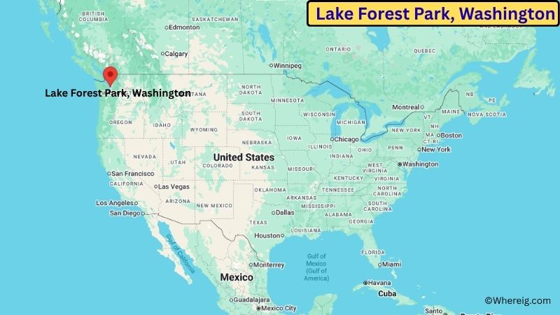 Where is Lake Forest Park Located in King County, Washington