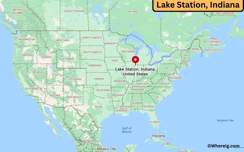 Where is Lake Station, Indiana