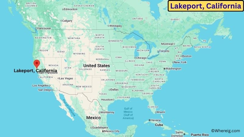 Where is Lakeport Located in Lake County, California