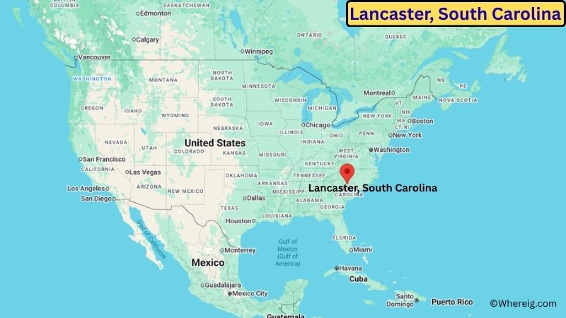 Where is Lancaster Located in Lancaster County, South Carolina