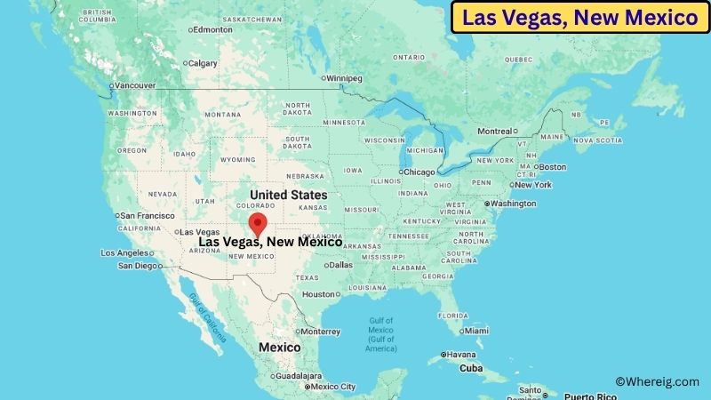 Where is Las Vegas Located in San Miguel County, New Mexico