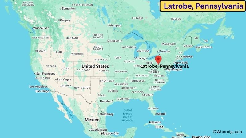 Where is Latrobe Located in Westmoreland County, Pennsylvania