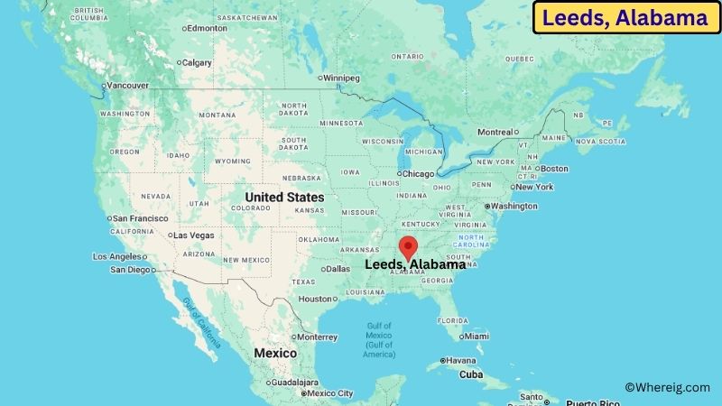 Where is Leeds Located in Jefferson County, Alabama