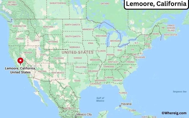 Where is Lemoore Located in Kings, California