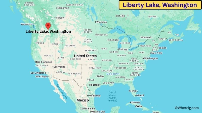 Where is Liberty Lake Located in Spokane County, Washington