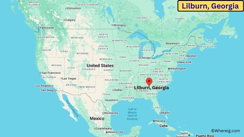 Where is Lilburn Located in Gwinnett County, Georgia