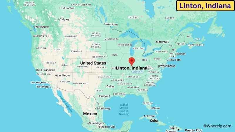 Where is Linton Located in Greene County, Indiana