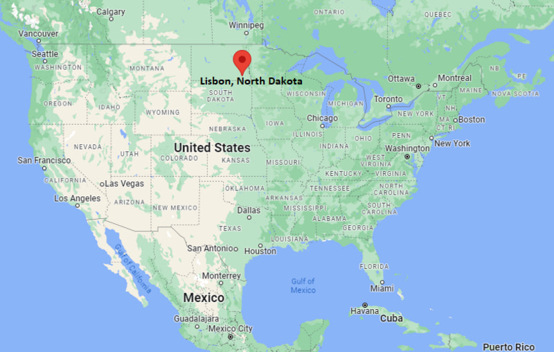 Where is Lisbon, North Dakota
