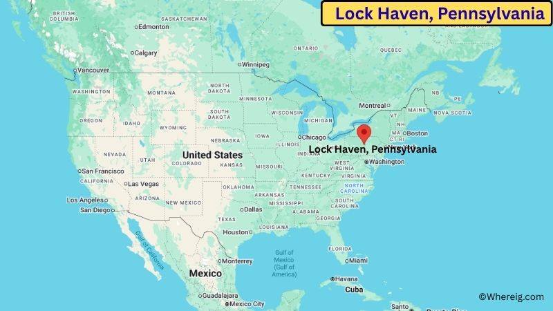 Where is Lock Haven Located in Clinton County, Pennsylvania