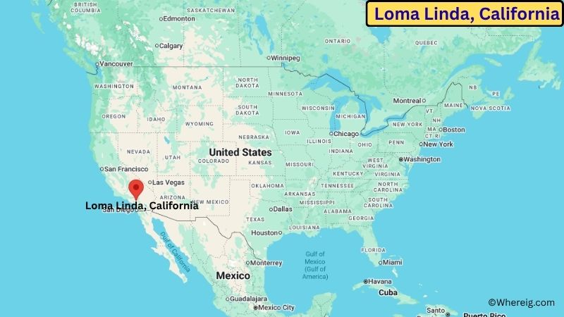 Where is Loma Linda Located in San Bernardino County, California