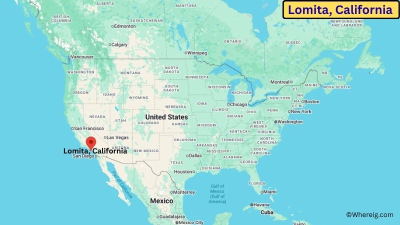 Where is Lomita Located in Los Angeles County, California