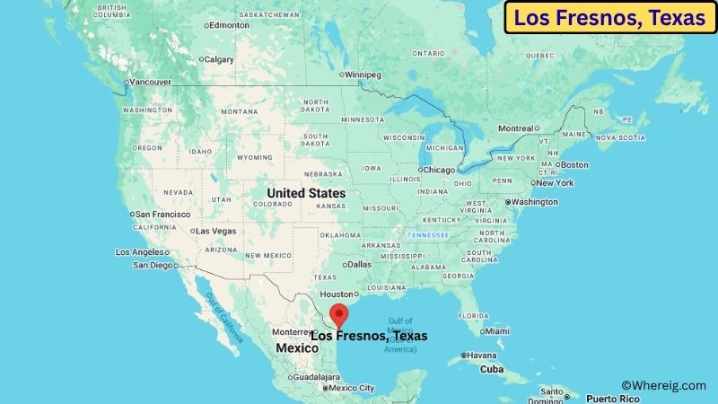 Where is Los Fresnos Located in Cameron County, Texas