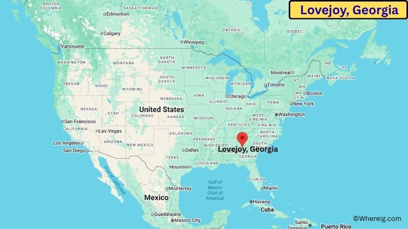 Where is Lovejoy Located in Clayton County, Georgia