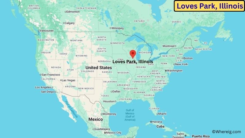 Where is Loves Park Located in Winnebago County, Illinois