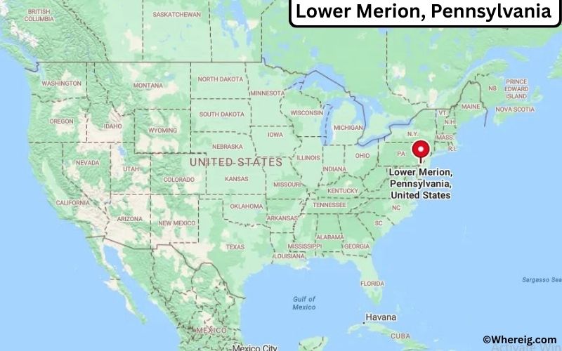 Where is Lower Merion, Pennsylvania