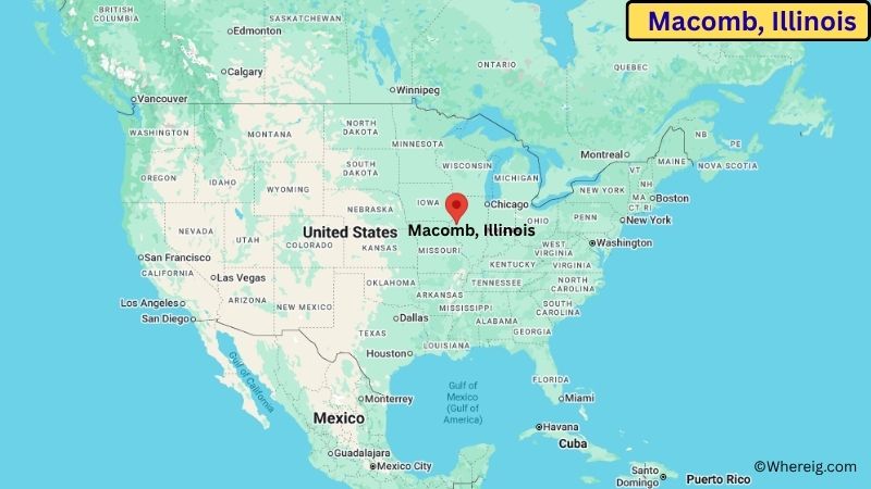 Where is Macomb Located in McDonough County, Illinois