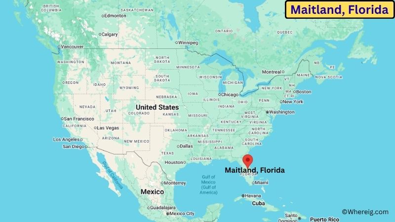 Where is Maitland Located in Orange County, Florida